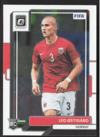 Leo Ostigard, Kartička, 2022-23 Panini Donruss Soccer, Optic