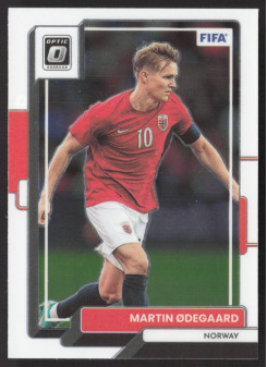 Martin Odegaard, Kartička, 2022-23 Panini Donruss Soccer, Optic