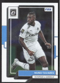 Nuno Tavares, Kartička, 2022-23 Panini Donruss Soccer, Optic