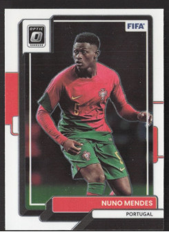 Nuno Mendes, Kartička, 2022-23 Panini Donruss Soccer, Optic