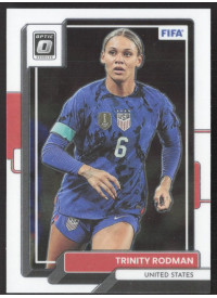 Trinity Rodman, Kartička, 2022-23 Panini Donruss Soccer, Optic
