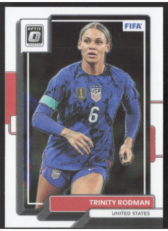 Trinity Rodman, Kartička, 2022-23 Panini Donruss Soccer, Optic