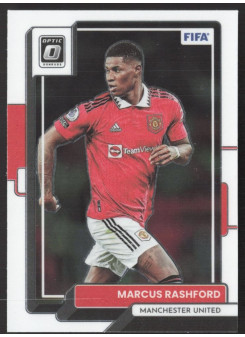 Marcus Rashford, Kartička, 2022-23 Panini Donruss Soccer, Optic