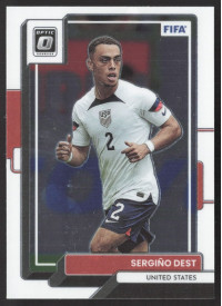 Sergino Dest, Kartička, 2022-23 Panini Donruss Soccer, Optic