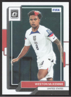 Weston McKennie, Kartička, 2022-23 Panini Donruss Soccer, Optic