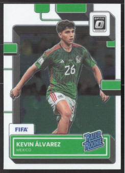 Kevin Alvarez, Kartička, 2022-23 Panini Donruss Soccer, Optic