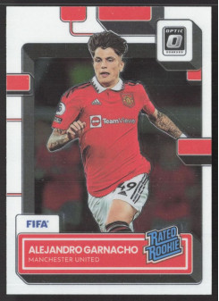 Alejandro Garnacho, Kartička, 2022-23 Panini Donruss Soccer, Optic