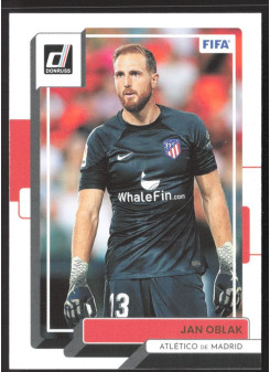Jan Oblak, Kartička, 2022-23 Panini Donruss Soccer, BASE