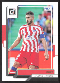 Koke, Kartička, 2022-23 Panini Donruss Soccer, BASE