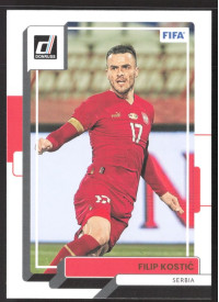 Filip Kostic, Kartička, 2022-23 Panini Donruss Soccer, BASE