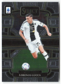 Lorenzo Lucca, Kartička, 2023-24 Panini Select Serie A, BASE