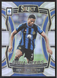 Denzel Dumfries, Kartička, 2023-24 Panini Select Serie A, INSERT