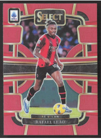 Rafael Leao, Kartička, 2023-24 Panini Select Serie A, Red