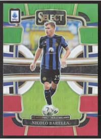 Nicolo Barella, Kartička, 2023-24 Panini Select Serie A, Multi-Color