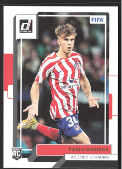 Pablo Barrios, Kartička, 2022-23 Panini Donruss Soccer, BASE