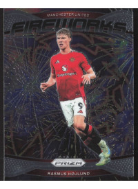 Rasmus Hojlund, Kartička, 2024-25 Panini Prizm Premier League, INSERT