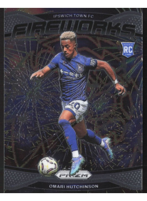 Omari Hutchinson, Card, 2024-25 Panini Prizm Premier League, INSERT