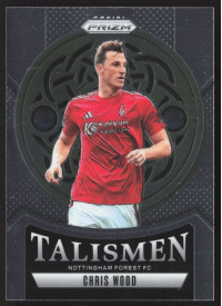 Chris Wood, Kartička, 2024-25 Panini Prizm Premier League, INSERT