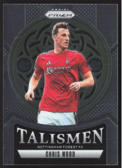 Chris Wood, Kartička, 2024-25 Panini Prizm Premier League, INSERT