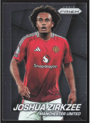 Joshua Zirkzee, Card, 2024-25 Panini Prizm Premier League, INSERT