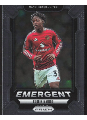 Kobbie Mainoo, Card, 2024-25 Panini Prizm Premier League, INSERT
