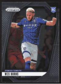 Wes Burns, Kartička, 2024-25 Panini Prizm Premier League, BASE