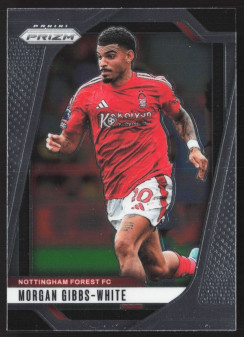 Morgan Gibbs-White, Kartička, 2024-25 Panini Prizm Premier League, BASE