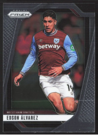 Edson Alvarez, Kartička, 2024-25 Panini Prizm Premier League, BASE