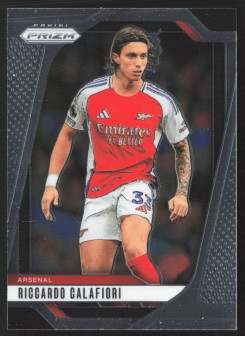 Riccardo Calafiori, Kartička, 2024-25 Panini Prizm Premier League, BASE