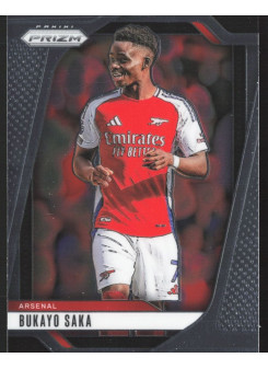 Bukayo Saka, Kartička, 2024-25 Panini Prizm Premier League, BASE