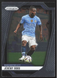 Jeremy Doku, Kartička, 2024-25 Panini Prizm Premier League, BASE