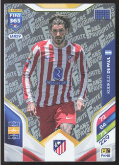 Rodrigo De Paul, Kartička, 2026 Panini Adrenalyn XL FIFA 365, INSERT
