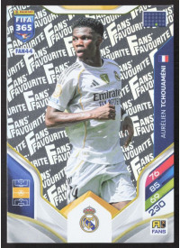 Aurélien Tchouaméni, Kartička, 2026 Panini Adrenalyn XL FIFA 365, INSERT