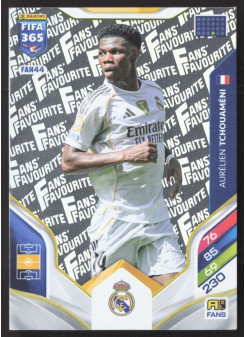Aurélien Tchouaméni, Kartička, 2026 Panini Adrenalyn XL FIFA 365, INSERT