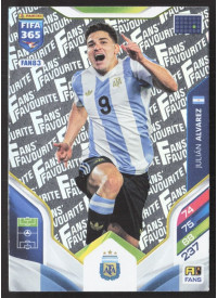 Julián Alvarez, Kartička, 2026 Panini Adrenalyn XL FIFA 365, INSERT