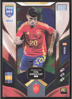 Pedri, Kartička, 2026 Panini Adrenalyn XL FIFA 365, INSERT