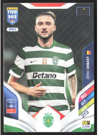 Zeno Debast, Kartička, 2026 Panini Adrenalyn XL FIFA 365, BASE