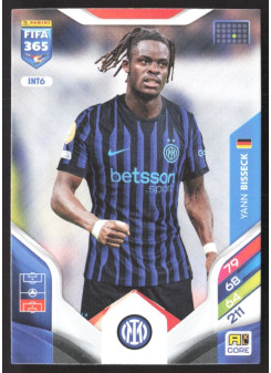 Yann Bisseck, Kartička, 2026 Panini Adrenalyn XL FIFA 365, BASE