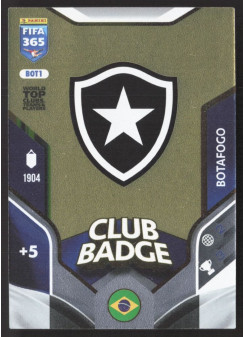 Club Badge, Kartička, 2026 Panini Adrenalyn XL FIFA 365, INSERT