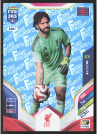 Alisson, Kartička, 2026 Panini Adrenalyn XL FIFA 365, Blue