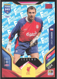 Jerzy Dudek, Kartička, 2026 Panini Adrenalyn XL FIFA 365, Blue