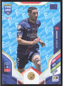 Achraf Hakimi, Kartička, 2026 Panini Adrenalyn XL FIFA 365, Blue