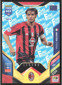 Paolo Maldini, Kartička, 2026 Panini Adrenalyn XL FIFA 365, Blue
