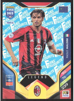 Paolo Maldini, Kartička, 2026 Panini Adrenalyn XL FIFA 365, Blue