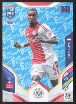 Jorrel Hato, Kartička, 2026 Panini Adrenalyn XL FIFA 365, Blue