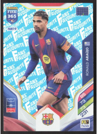 Ronald Araújo, Kartička, 2026 Panini Adrenalyn XL FIFA 365, Blue
