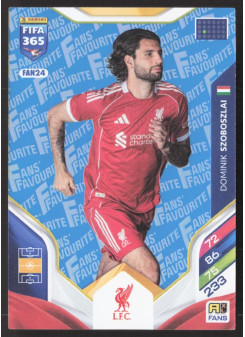Dominik Szoboszlai, Kartička, 2026 Panini Adrenalyn XL FIFA 365, Blue