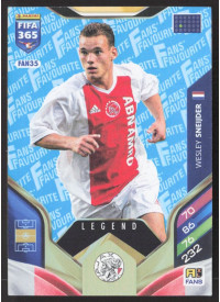 Wesley Sneijder, Kartička, 2026 Panini Adrenalyn XL FIFA 365, Blue