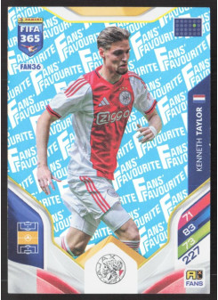 Kenneth Taylor, Kartička, 2026 Panini Adrenalyn XL FIFA 365, Blue