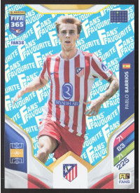 Pablo Barrios, Kartička, 2026 Panini Adrenalyn XL FIFA 365, Blue